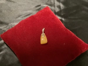 Butterscotch Bernstein Anhänger 925 Silber - Bild 1 von 3