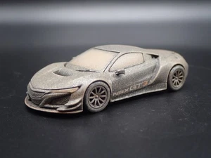 2016-2022 ACURA Nsx GT3 Gara Wrecked Muddy 1:64 Diorama Scala Modellino Auto - Foto 1 di 7