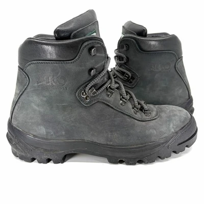 Botas Mochileras de Senderismo de Cuero ALICO Hechas en Italia De Colección Para Hombre EE. UU. 12,5 M Foto 1 de 4
