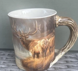 Taza esculpida Wild Wings Autumn Mist alce, surtida, tazas - Imagen 1 de 5