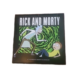 Nuovo calendario Rick And Morty A 16 mesi 2025 12" x 12" nuoto adulto - Foto 1 di 2