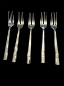 Set JA Henckels Int. Madison Square Edelstahl 18/10 Salatgabeln - Bild 1 von 2
