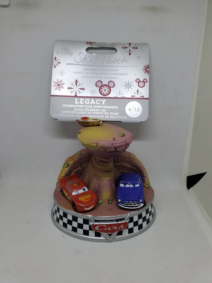 Disney Sketchbook Legacy Cars Ornament 15th Anniversary - Image 1 of 1