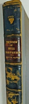 Memoir of Miss Shepherd of Cheadle ~RARE 1876 1st Ed~Important Anti-Slavery Work - Image 1 of 4