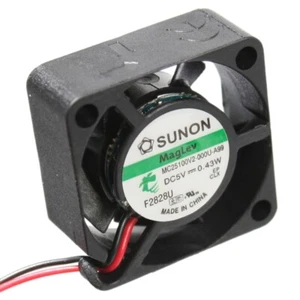 MF25100V2-1000U-A99 Axial Fan 25x25x10mm 5V=5.09m3/h 16dBA = MC25100V2 Sunon - Picture 1 of 1