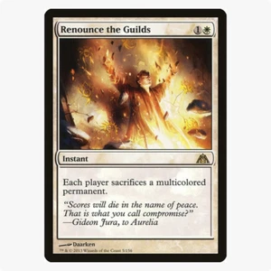 Renounce the Guilds Dragon's Maze MTG Rare - Picture 1 of 2