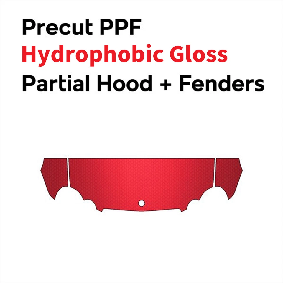 Sujetador transparente con película de protección de pintura PPF precortada para Mercedes Benz CLK550 2007-2008 Foto 1 de 4