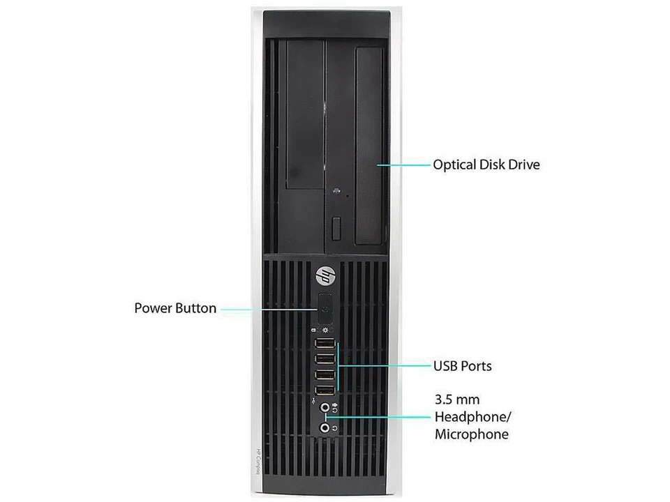 HP EliteDesk 8300 Intel i5 3rd Gen 4GB 256GB WARRANTY - Image 1 of 2