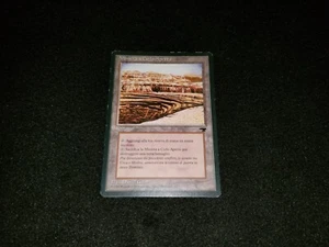 MTG 1x Renaissance uncommon land MP Italian FBB Strip Mine ships w/ tracking - Picture 1 of 2