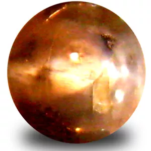 0.95 ct Splendid Cabochon (5 x 5 mm) Un-Heated Change Alexandrite Cat's Eye - Picture 1 of 1