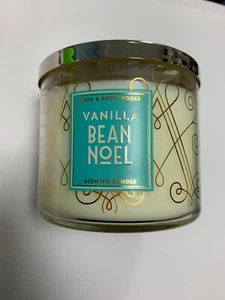 bath and body works Kerzen 3 Docht Vanilla Bean Noel - Bild 1 von 3
