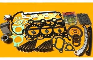 Head gasket Piston Ring Exhaust valve Chain overhaul kit for Pallet MK21S - Picture 1 of 1