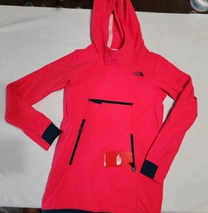 The North Face Tekno Pullover Hoodie Atomic Pink Big Girl's Large 14/16 - Picture 1 of 2