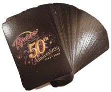 2005 RIVIERA Casino playing cards 50TH Anniversary Las Vegas NV 1955-2005 binM