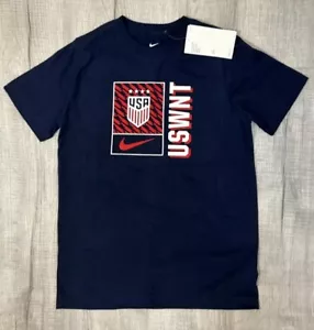 NEW USWNT Nike Boys Soccer T-Shirt TEAM USA Soccer Size Small F22 - Picture 1 of 1