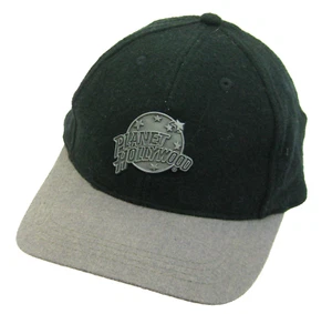 Planet Hollywood Atlantic City Black Baseball Cap Mütze Wollmischung Vintage 1995 - Bild 1 von 4