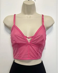 Auden Mesh Longline Bralette For Women Size Medium - Picture 1 of 7