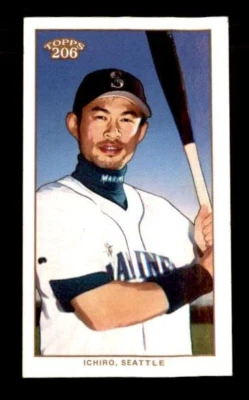 2002 Topps 206 Piedmont Black #256B Ichiro Suzuki w/Bat Variation - Image 1 of 2