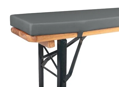 TexDeko Bierbankauflage 220x25x4cm XL für Bierzeltgarnitur zum selber aufziehen