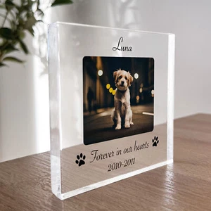 Personalised Memorial Sign For Dog Cat Pet In Memory Plaque Memorial Gift - Picture 1 of 9