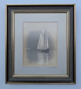 Framed Photographic print of "Grey Dawn" by Wallace MacAskill SIGNED - Picture 1 of 3