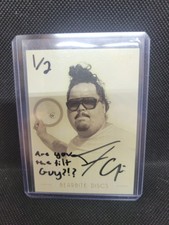 2022 Brixton Golden Era Gold Signature Signing Day SP Bearbite Discs #1/2