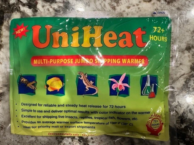 Uniheat Heat Pack. ONLY TO BE PURCHASED FOR LIVE GOODS FROM GOTSHRIMP - Image 1 of 1