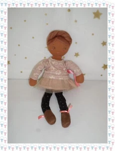 Doudou Poupée Métisse Melle Rose Les Parisiennes Moulin Roty - Foto 1 di 2