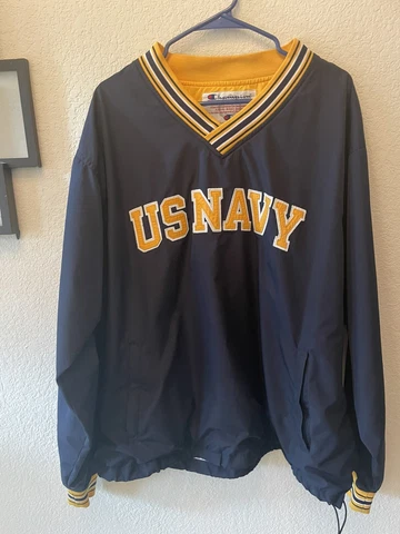 Navy midshipmen, Windbreaker Pullover Men's  L Cover