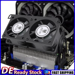 Geräuscharmer Lüfter 1000–3000 U/min, 5 V für DDR/DDR2/DDR3/DDR4/DDR5 (schwarz) - Bild 1 von 12
