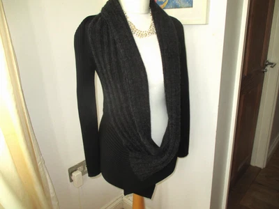 Ella es así! Cárdigan acanalado mohair merino & kid. Extravagante. @ 14. Italiano Foto 1 de 4