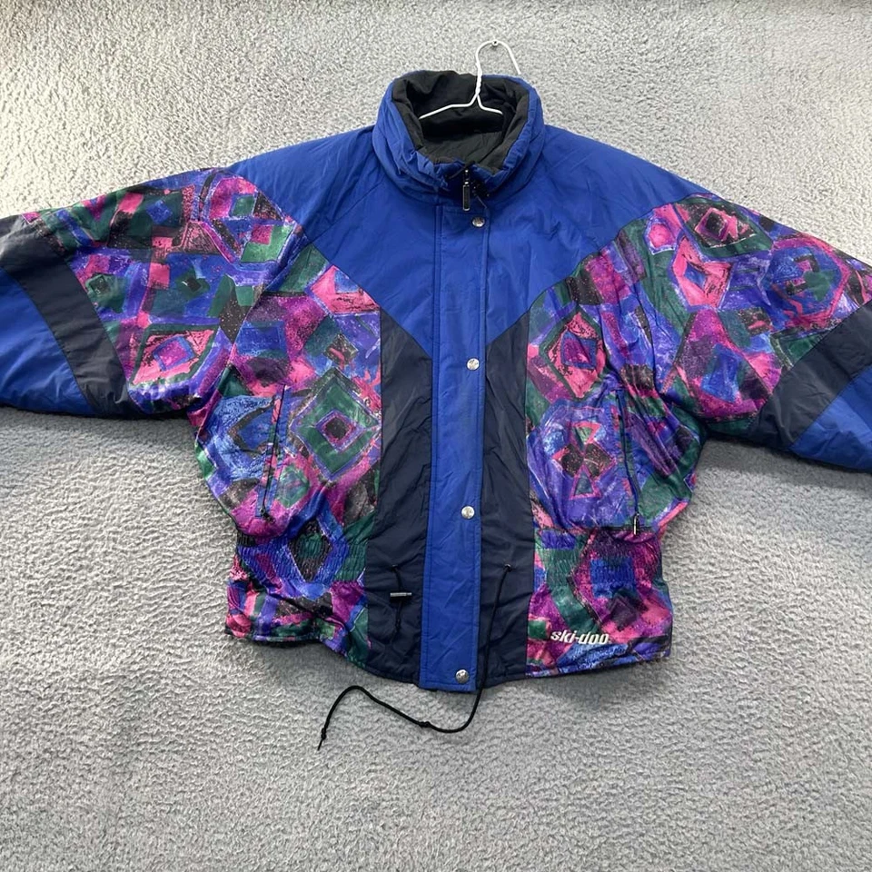 De Colección Chaqueta Ski Doo Mujer Xtra Grande Nieve Móvil Chaqueta Abrigo Pesado Años 90 Foto 1 de 4