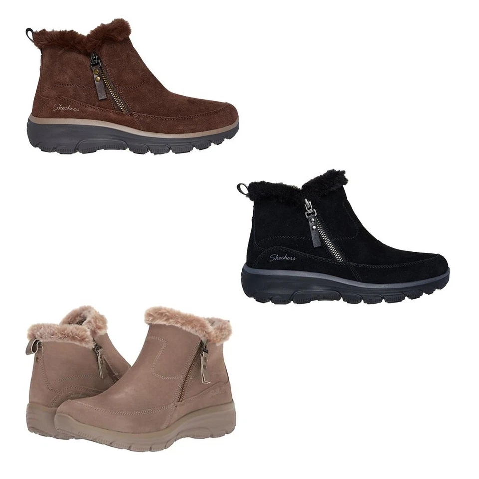 Skechers EASY GOING - COOL ZIP Womens Casual Zip Boots