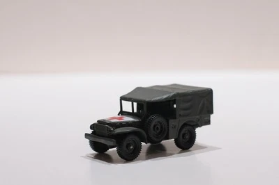 SOLIDO DODGE WC-51 4X4 MILITARY AMBULANCE TRUCK SCALE 1:43 PLASTIC MODEL - Image 1 of 4