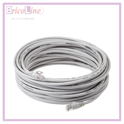 CAVO DI RETE ETHERNET PROLUNGA LAN UTP PLUG RJ45/RJ45 ML.10 - Immagine 1 di 2