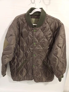 Rothco Jacket, Quilted Woobie Men's Size S Brown Military Outerwear Lightweight - Picture 1 of 5