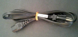 CHING CHENG EL-701A, E88446 (6 ft) Black - 125V-10A, 3-Prong, AC Power Cord - Picture 1 of 1