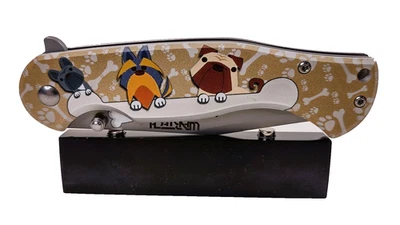 Brown Pets Doggie Pocket Knife Assisted Opening 8' Open w/3.5" Blade -New in Box - Image 1 of 4