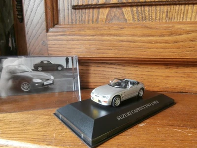 SUZUKI CAPPUCCINO & Micro Voiture d'antan & 1991 & 1/43e - Photo 1/4