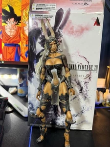 FFXII Fran Play Arts Kai Square Enix Figure – Bow Repaired, Missing Stand Parts - Picture 1 of 17