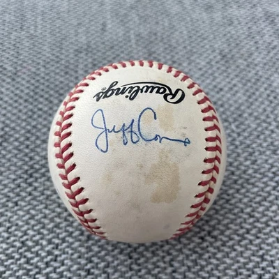 Jeff Conine Marlins autographed official national league baseball multi signed - Image 1 of 4
