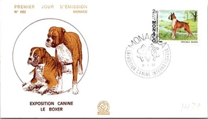 Monaco SC# 1479 FDC 1985 Boxer Dog Show - A02998 - Picture 1 of 2