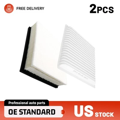 Juego de filtros de aire de motor y cabina para Lincoln MKX V6 2016 2017 2018 3,7 L Foto 1 de 4