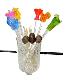 Group of Fun Swizzle Sticks Alaskan Style Bar - Picture 1 of 9