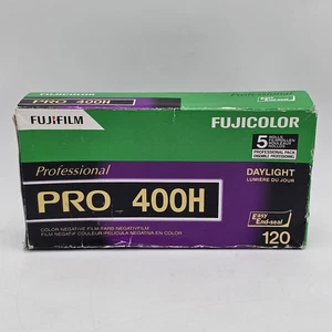 5 Pack FujiFilm Fujicolor Pro 400H 120 Film Pro Pack Film (Expired 10/2023) OB - Picture 1 of 6