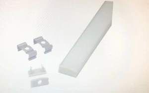 6 Pack , 6.6 FT-U Shape LED Aluminum Channel System with Milky Cove - Picture 1 of 4