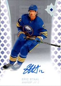2020-21 Ultimate Collection Autographs #18 Eric Staal Auto - NM-MT