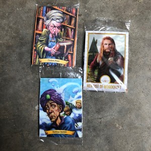 Lot of 3 Harry Potter Chocolate Frog Trading Cards New Sealed 3D Lenticular