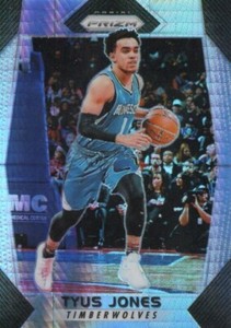 2017-18 PANINI PRIZM SILVER TYUS JONES #89 MINNESOTA