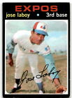 1971 Topps Jose Laboy 132 Montreal Expos Vg Ex